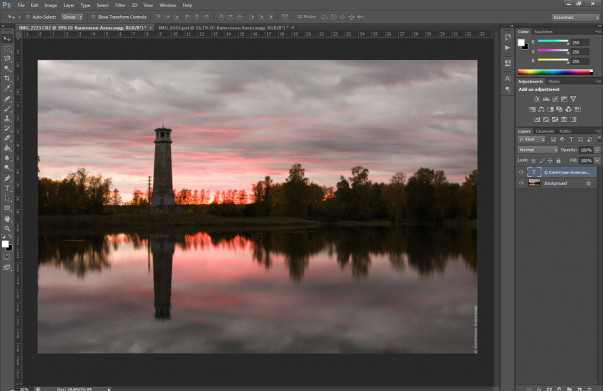 Новый интерфейс Adobe Photoshop CS6